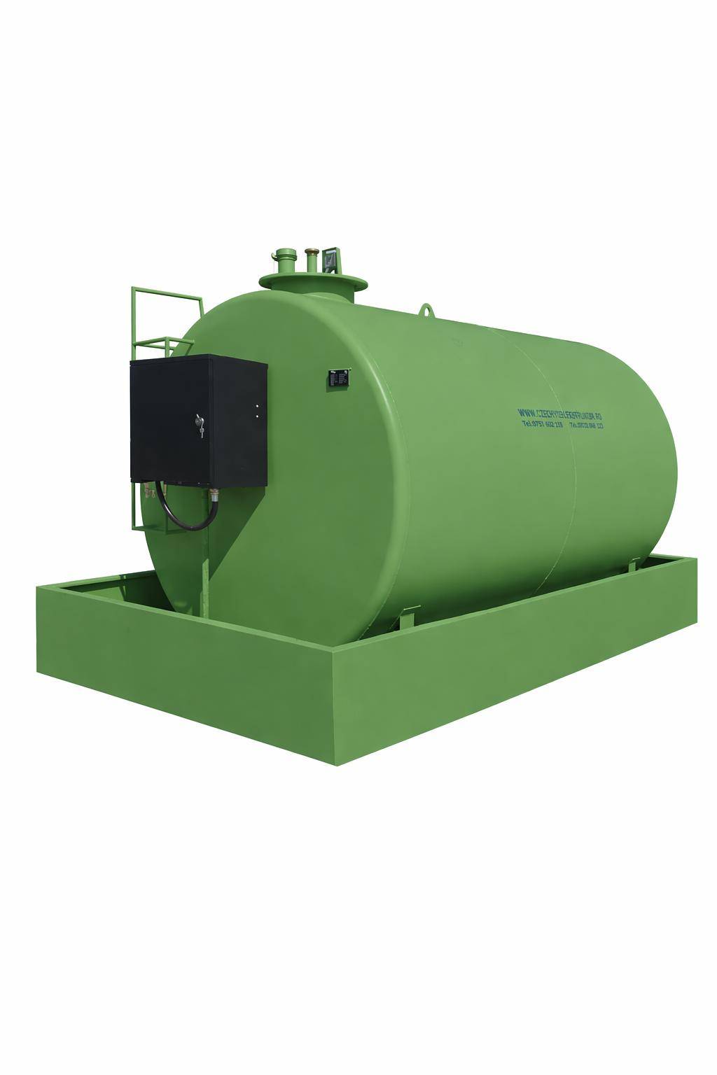 Rezervor motorina suprateran 9000 litri echipat cu pompa 220V - Simba's Group